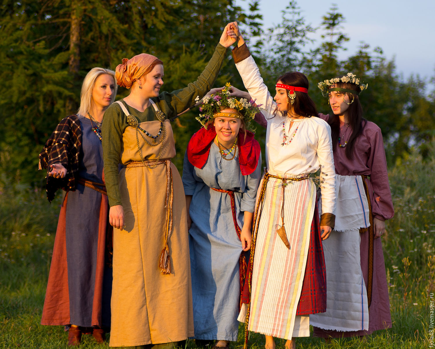 Sexy model Slavic women in Varanasi